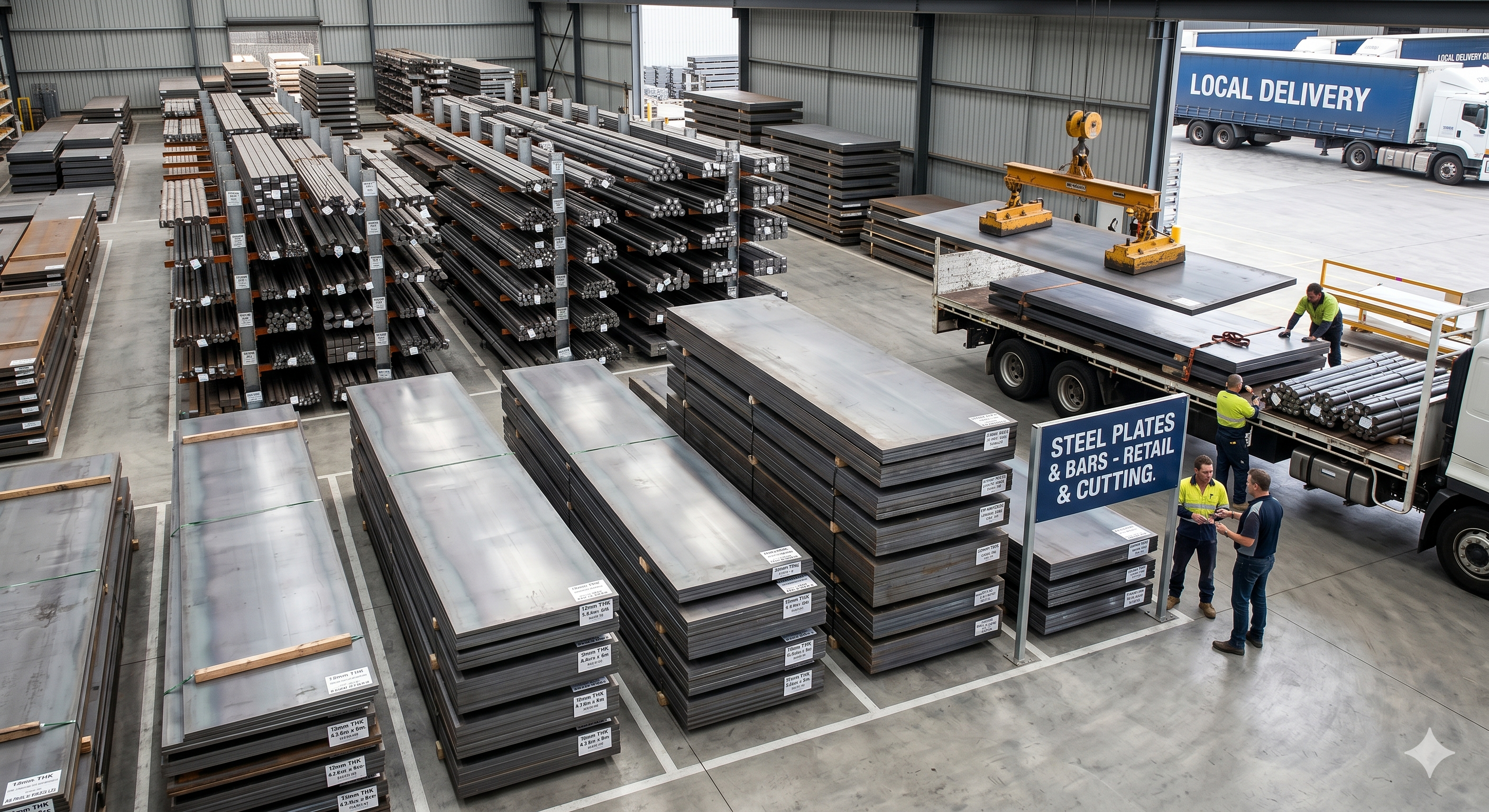 Steel Retail Sale